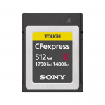 CFexpress Memory Card, Type B, 512GB, 1500mA