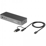 Hybrid USB-C and USB-A Laptop Docking Station