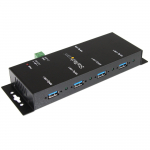 4-Port USB 3.0 5Gbps Metal Industrial USB-A Hub