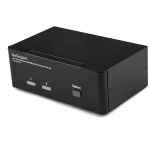 2 Port Dual DisplayPort USB KVM Switch