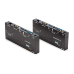 USB VGA KVM Console Extender over CAT5 UTP