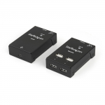 4-Port USB 2.0 Over Cat5 or Cat6 Extender 130 ft