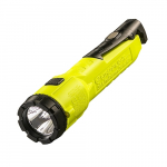 Flashlight Optional Magnetic Clip, Lanyard, Yellow