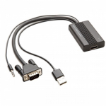 VGA to HDMI Converter with Audio Support