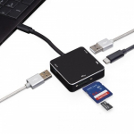 Enclosure Adapter Type-C Mini USB 3.0 Hub
