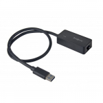 USB 3.0 to RJ-45 Gigabit Ethernet Adapter, Black