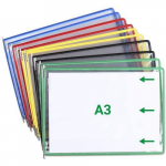 Assorted Color Display Pocket, A3 Size
