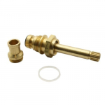 Union Brass Stem for Hot Water