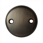 2-Hole Cover Plate Oil Rubbed Bronze