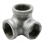 1" Galvanized Steel Side Outlet Elbow