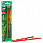Erasable Checking Pencil, Presharpened, Red