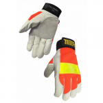 TrueFit Goatskin Full Finger Mechanics Gloves, XL
