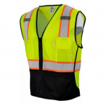 Operator Series Safety Flame Resist Vest, Hi-Vis, 3X