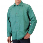 Green Flame Resistant Cotton Welding Jacket, 6XL