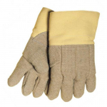 Wool Lined Heat Resistant Gloves, Tan, XL