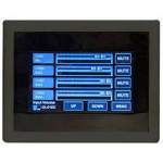 Remote Audio Control Panel with Touch Display, Black