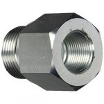 Steel BSPP to Pipe Adapter, 3" x 3"