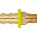 Barb to Pipe Adapter, 1/2" x 1/2"