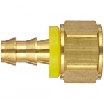 Barb to JIC Adapter, 5/16" x 1/4"