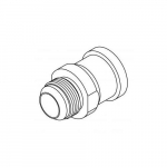 Adapter, 16 Male JIC to 16 Flange Elbow