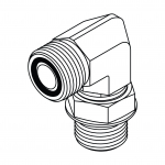 06x06 ORFS O-Ring Elbow 90deg