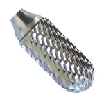 SC-1 Cylinder Rad End Double Cut Carbide Burr