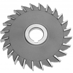 HSS 4" x 3/16" x 1" Plain Tooth Side Milling Cutter