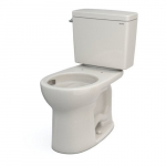 Drake Toilet, 1.6 GPF Round Bowl, Sedona Beige