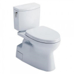 Vespin II Two-Piece Toilet, 1 GPF, Cotton