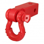 D-Ring Receiver Hitch Red
