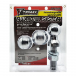 Interchangeable Hitch Ball 1-7/8, 2, 2-5/16 In
