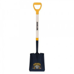 Forged Square Point Shovel with Comfort Step
