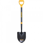 Forged Round Point Shovel with Comfort Step
