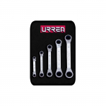 12 Point Flat Ratcheting Box End Wrench Set, 5 Pieces