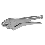 7" Industrial Grade Locking Plier, Curved Jaw with Cutter