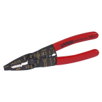 Wire Stripping Plier w/ Crimper and 10-22 AWG Screw Cutter