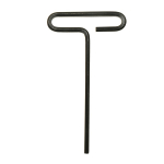 10 mm Metric T-Handle Hex Wrench, 6" Long