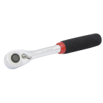 1/4" Drive Reversible Ratchet with Rubber Grip