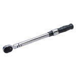 Click Torque Wrench with Rubber Grip, Flexible Head