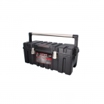 Heavy-Duty Plastic Tool Box with Metal Latches 26"