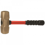Non-Sparking Sledge Hammer, 2.7Lb short handle