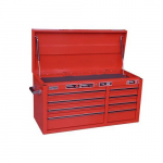 41", 8-Drawer Super-Duty Top Chest Cabinet, Red