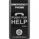 Compact Emergency Phone Black Finish