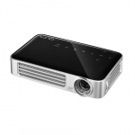 Compact and Powerful, LED Wi-Fi Pocket Projector, Black