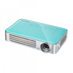 Compact and Powerful, LED Wi-Fi Pocket Projector, Blue