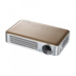 Compact and Powerful, LED Wi-Fi Pocket Projector, Gold