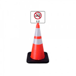 Cone Signs Sign, Non Reflective No Smoking Symbol