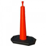 Roof Edge Delineator Cone, 39", with 30 lb Base