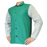 FR Clothing 30" Jacket Cotton Leather Sleeves XXXL