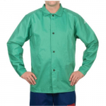 FR Clothing 30" Welding Jacket Cotton Green 4XL